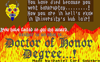 Daniel's Dungeon - University Game atari screenshot
